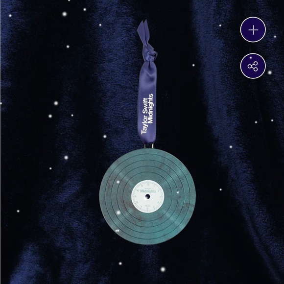 NEW Taylor Swift Midnights Vinyl Ornament - Picture 5 of 6